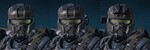All the ugrades for the helmet in Halo: Reach