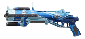 A render of the M319 grenade launcher.