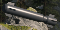 An M19 missile in Halo Infinite.