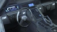The Warthog's dashboard in Halo: Reach.