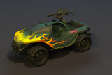 The "Fireball" Warthog from Halo Wars (Limited Edition)