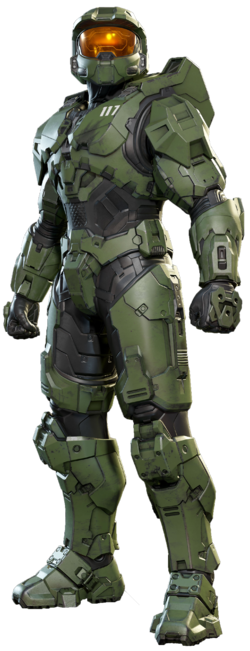 Image of Master Chief from the Halo Infinite reveal on the 23rd July.