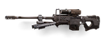 Icon for a sniper rifle variant in Halo 5: Guardians.
