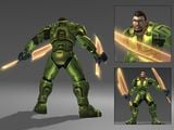 Green Sci Fi Armor