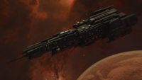 A screenshot of the Able-class destroyer in Sins of the Prophets.