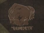 Behemoth insignia on the Red Team's Elephant.
