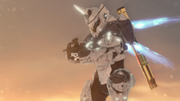 A FOTUS-clad Spartan with a BR55 battle rifle in Halo 5: Guardians.