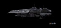A render of UNSC Pioneer in Halo: The Television Series.
