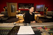Kazuma Jinnouchi at the studio with the Halo Theme.