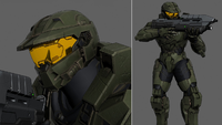 John-117 - Early designs of the iconic protagonist