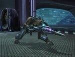 The targeting headgear on a Kig-yar, as seen in Halo: Reach.