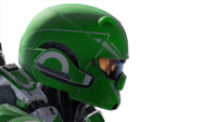 Side view of the Olive helmet.
