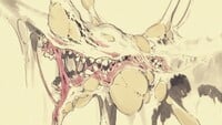 Early concept art of the Proto-Gravemind in Halo: Campaign Evolved.