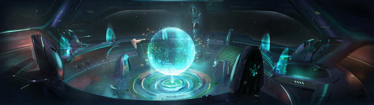 Artwork used for the Terminals in Halo: Campaign Evolved's main menu.