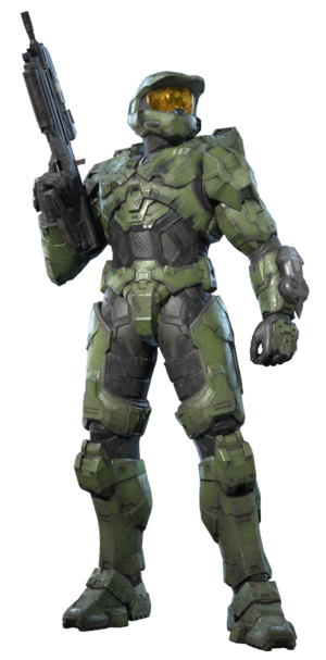 Another render of John-117 from the Halo Infinite press kit.