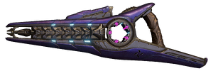 A cropped screenshot of a weapon in Halo 2: Anniversary's campaign. Original image by User:JackVibe.
