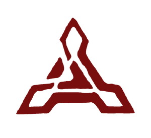 A fan-made trace of Jega 'Rdomnai's Banished symbol, based off the one in this concept art.