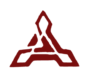 A fan-made trace of Jega 'Rdomnai's Banished symbol, based off the one in this concept art.