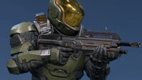 A Spartan wearing Mirage IIC while using an MA5K Avenger.