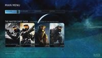 The old launch main menu.