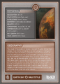 Sanghelios card back.