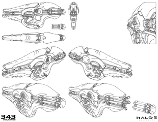 Gespu-pattern flak launcher - Weapon - Halopedia, the Halo wiki