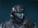 The ODST helmet as seen in Halo: Reach.