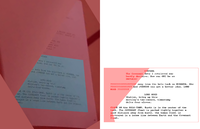 Image of Halo 2’s early cinematic script and a transcription of its readable content.