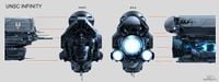 Near final concepts of Infinity's engines.