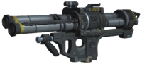 The Rocket launcher as it appears in the Halo: Reach Beta.