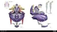 Concept art of the minister.