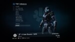 The EOD helmet in Halo: Reach Armory.
