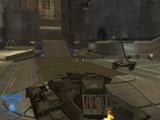 The HUD of the M808B Scorpion in Halo 2.