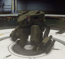 An inactive Mantis in Halo 5: Guardians.