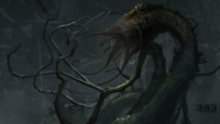 Concept art of the Gravemind for Halo 2: Anniversary.