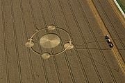 A Crop circle in Ambertshire, England in 1985, featured on SOTA's site