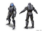 Concept art of the Prefect armor.