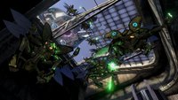 A swarm of Yanme'e in Halo 3.