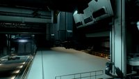 An audio log location. From Halo 4 campaign level Infinity.