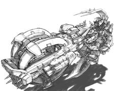 Barukaza Workshop Assault Bike - Vehicle - Halopedia, the Halo wiki