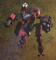 A fully upgraded Mantis in Halo Wars 2.
