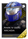 H5G REQ Helmets Mark IV GEN1 Arcadia Legendary