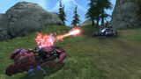 A light plasma mortar being fired at a Wraith.