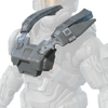 Chestguard filled with thermal-dissipating gel. (Materials Group/Epic)