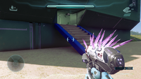First-person view of the Talon of the Lost in Halo 5: Guardians.