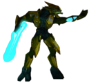 A Zealot Field Master in Halo: Combat Evolved.
