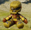 The "5th Spartan" doll from Halo 5: Guardians' Forge mode.