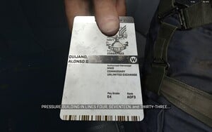 A look at Alonso Quijano's keycard for Echo 216.