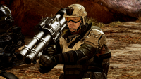 A marine with the M41.