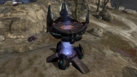 A Covenant watchtower in Halo: Reach.